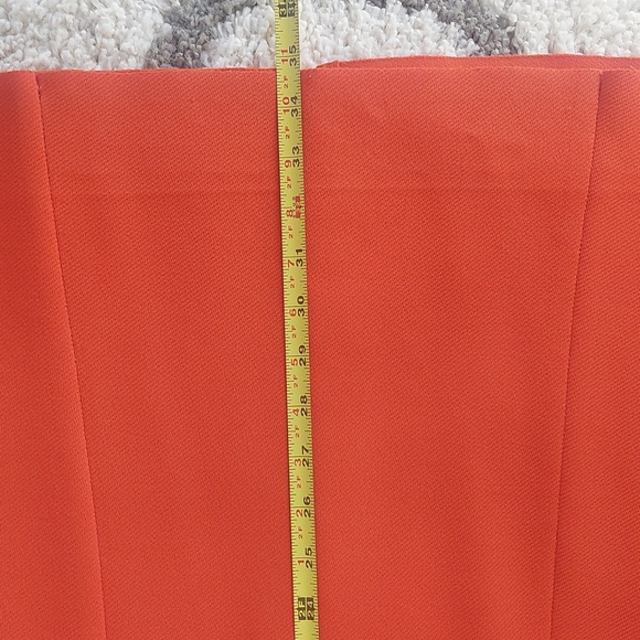 Knitmakers Vintage Orange Dress with Matching Suit Jacket size Medium - Picture 12 of 13